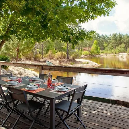 Maison Bois Au Coeur De La Foret Du Bassin D'arcachon Prázdninový dům