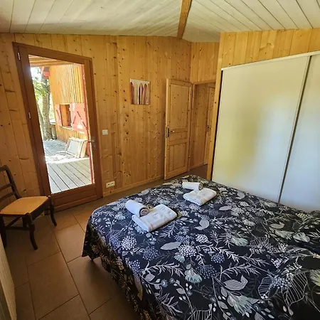 Tatil Evi Maison Bois Au Coeur De La Foret Du Bassin D'arcachon